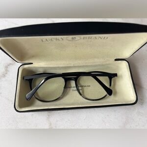 Lucky Brand Black and Gray Eyewear
